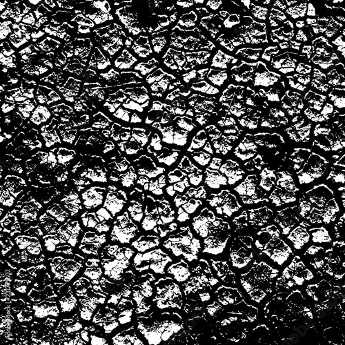 Cracked earth soil texture vector background