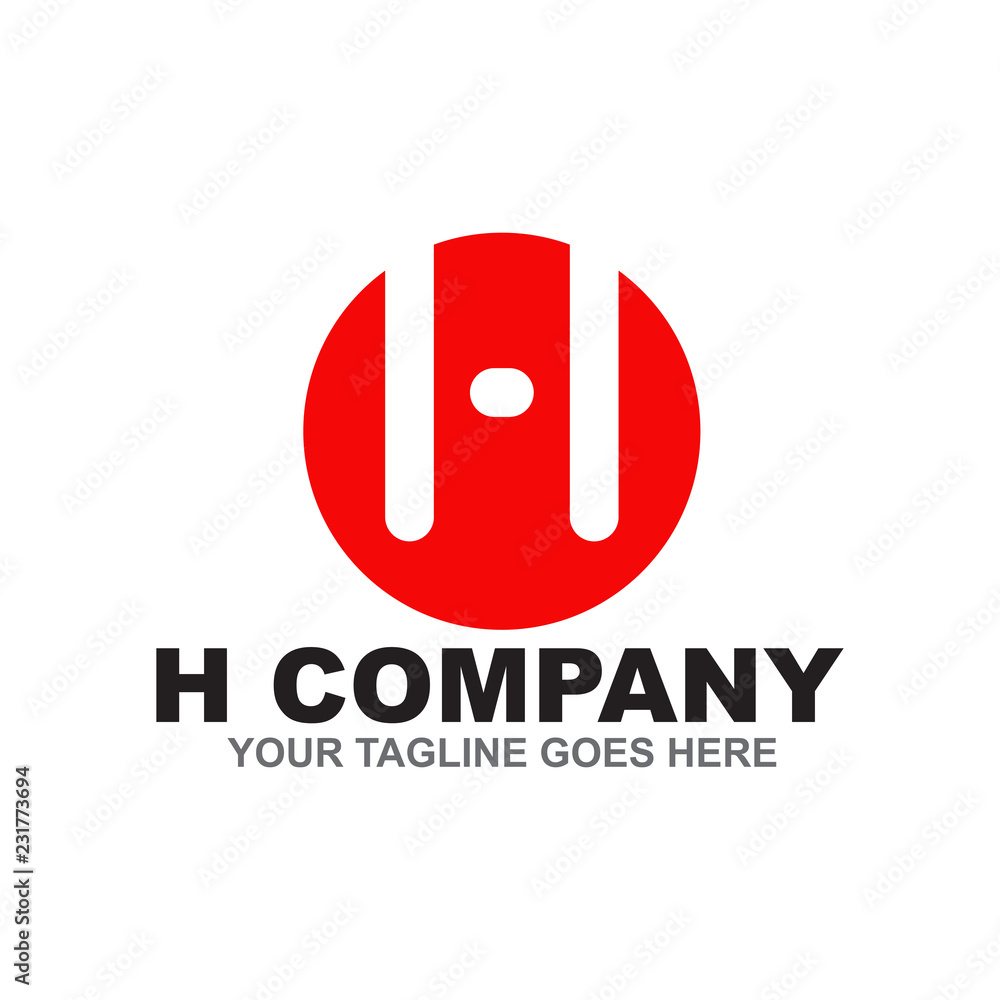 H letter logo design vector template H letter logo design vector template