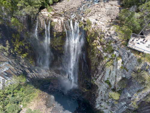 Minyon Falls near Byron bay Australia, over 100m tall