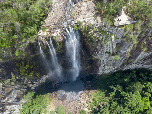 Fototapeta Naklejka Na Ścianę i Meble -  Minyon Falls near Byron bay Australia, over 100m tall