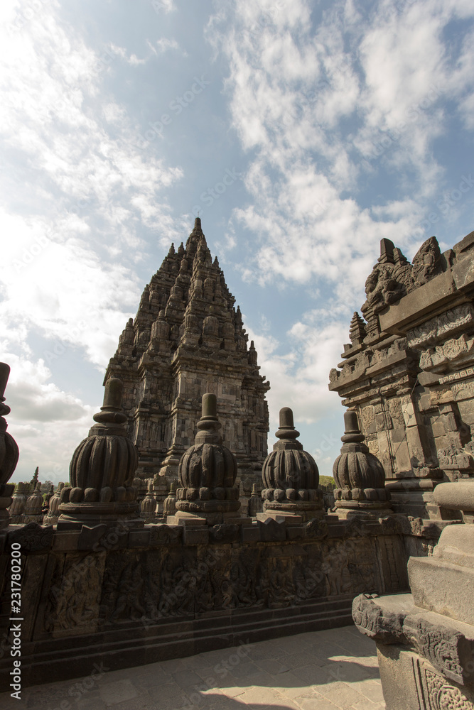 Prambanan temple in Indonesia