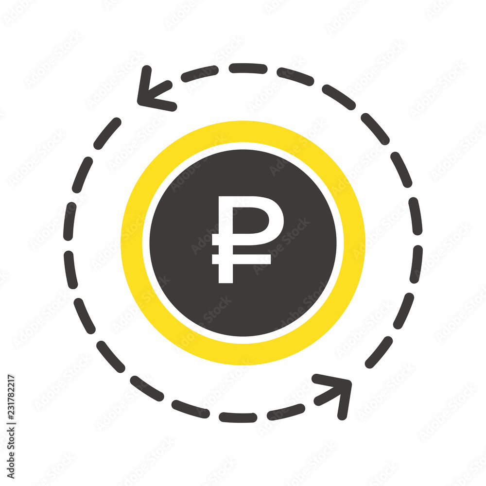 ロシアルーブル通貨コインアイコン矢印ベクターイラスト Stock Vector Adobe Stock ロシアルーブル通貨コインアイコン矢印ベクターイラスト Stock Vector Adobe Stock
