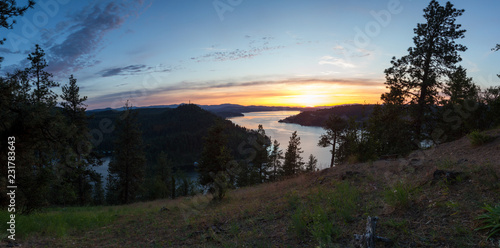 Sunset in Idaho © wollertz