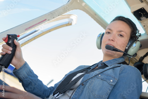 helicopter female passenger