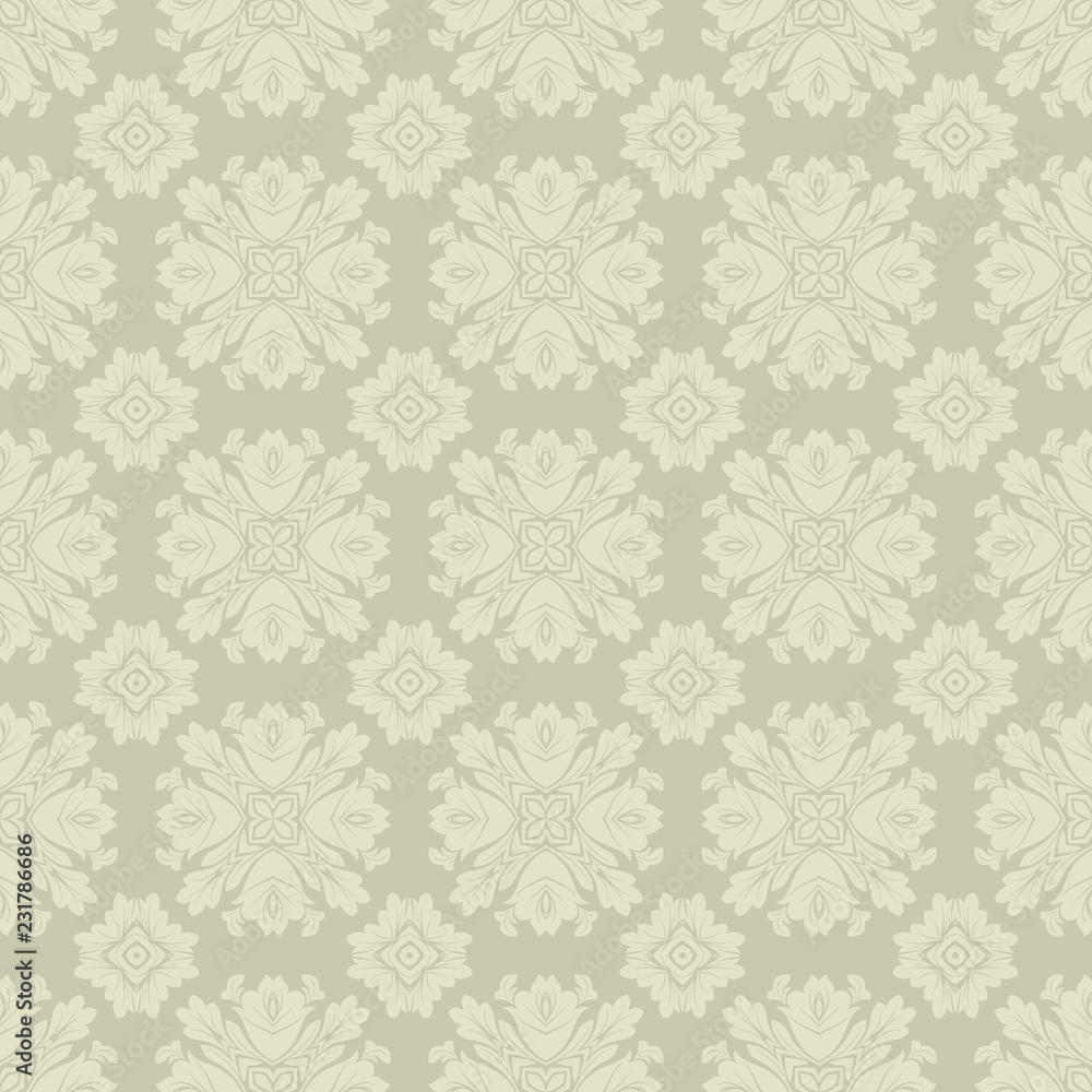 Seamless Damask Pattern Seamless Damask Pattern