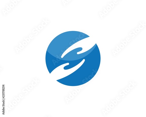 Free Download Hand Care Logo Template - GFXLoad