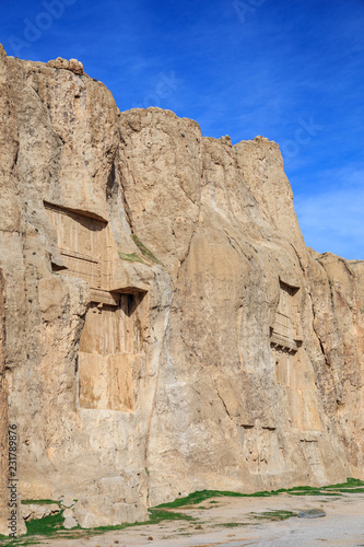 Iran - Naqsh-e Rustam - The tomb of Serse