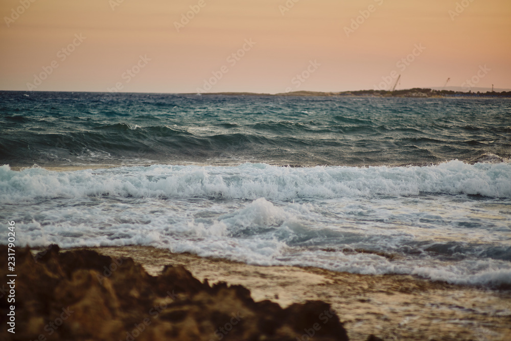 Mediterranean sea. Cyprus