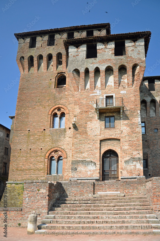 Italy, Mantua, castle of saint George. One of the city important historical building.