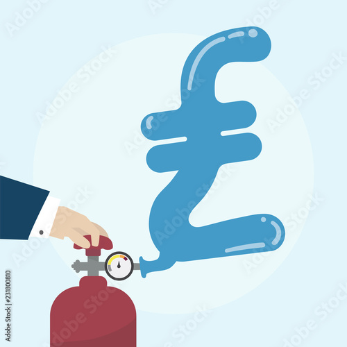 Illustration of financial concept