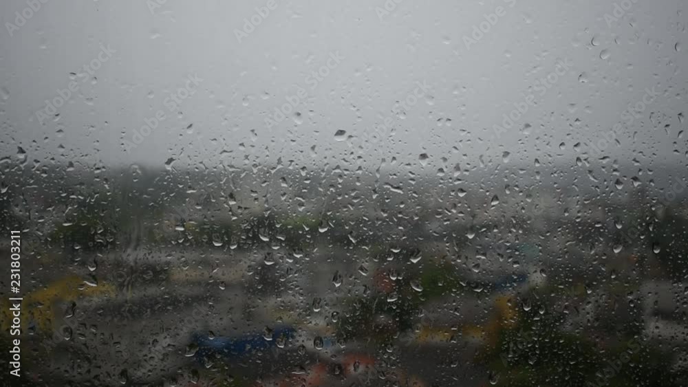 Rain Drops on the Window Cityscape 1.5 Rain Drops on the Window Cityscape 1.5