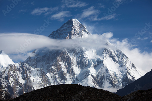 K2, the second hightest mountain on earth.