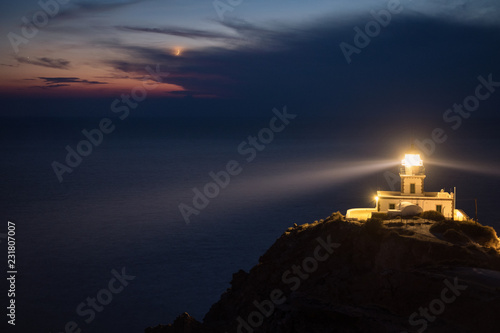 Santorini lighthouse