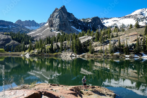 Looking over Sundial Peak