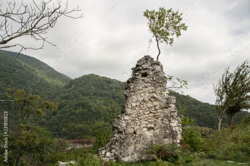 Ruins of an ancient temple