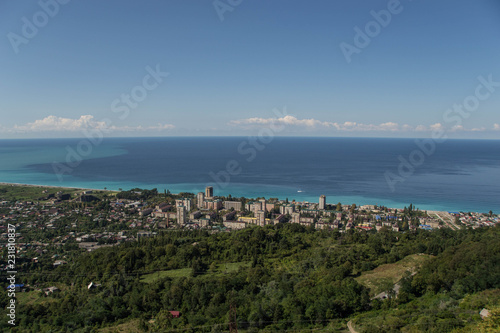 Panorama of Pitsunda