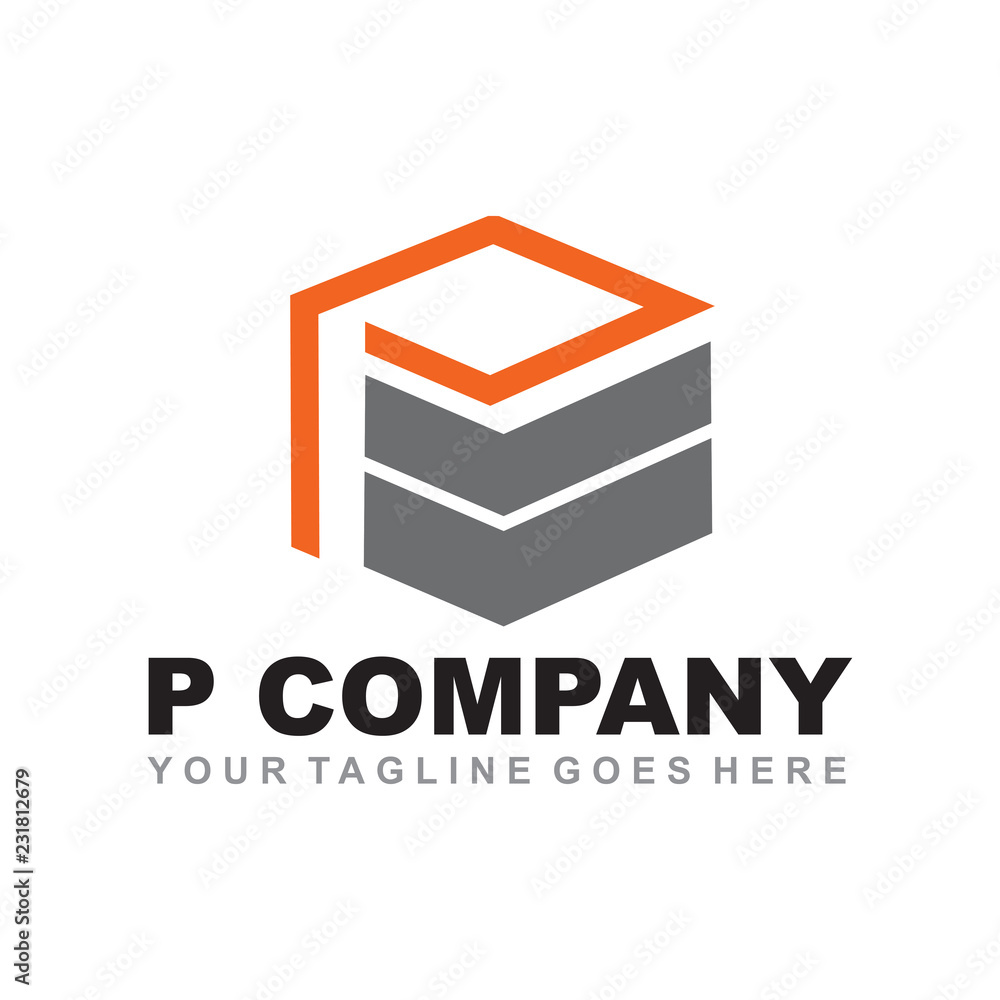 P letter logo design vector template P letter logo design vector template