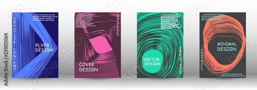 A set of modern covers.