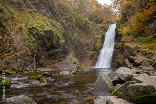 Akiu Waterfall in Japan photo