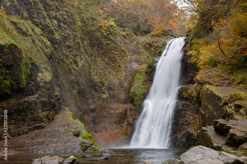 Akiu Waterfall in Japan
