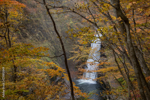 Akiu Waterfall in Japan photo