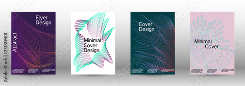 Minimal vector cover design with  linear waves.