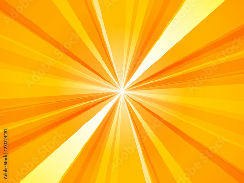 sunburst background yellow abstract rays pattern