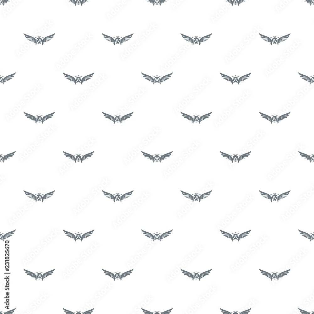 Animal wing pattern vector seamless repeat for any web design Animal wing pattern vector seamless repeat for any web design