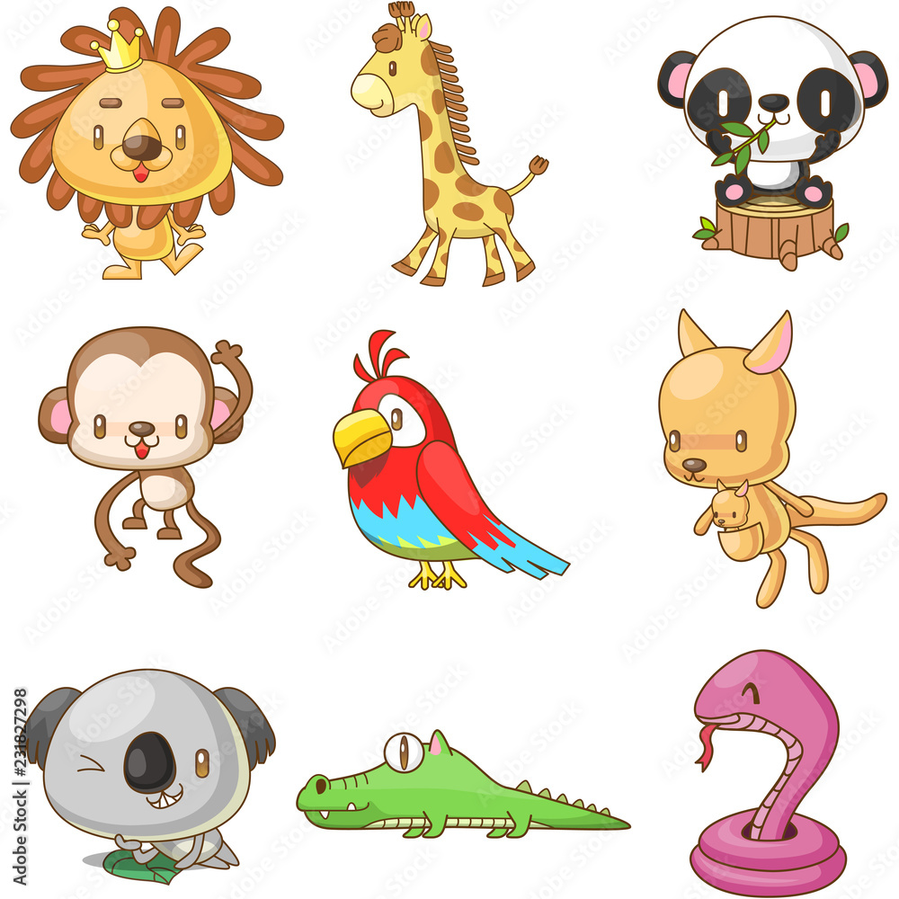 Obraz premium various animals