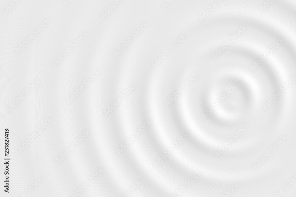 Top view of white face cream surface, soft background texture