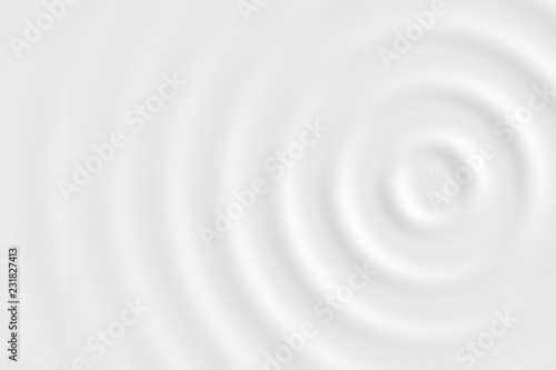 Obraz na płótnie Top view of white face cream surface, soft background texture w salonie