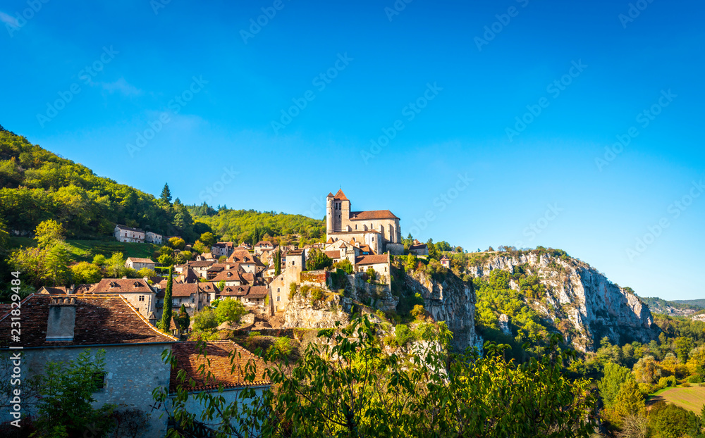Saint Cirq Lpopie, Occitanie en France