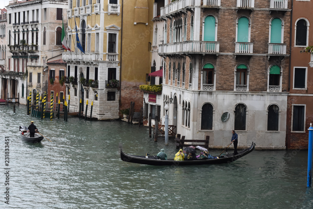 Venezia - Gondole in Canal Grande