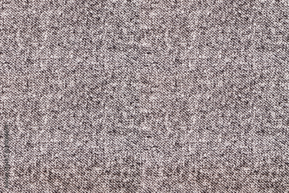 Fototapeta premium Background texture gray with brown fabric, close-up