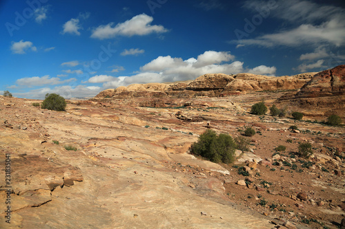 Mountains in Petra, Jordan