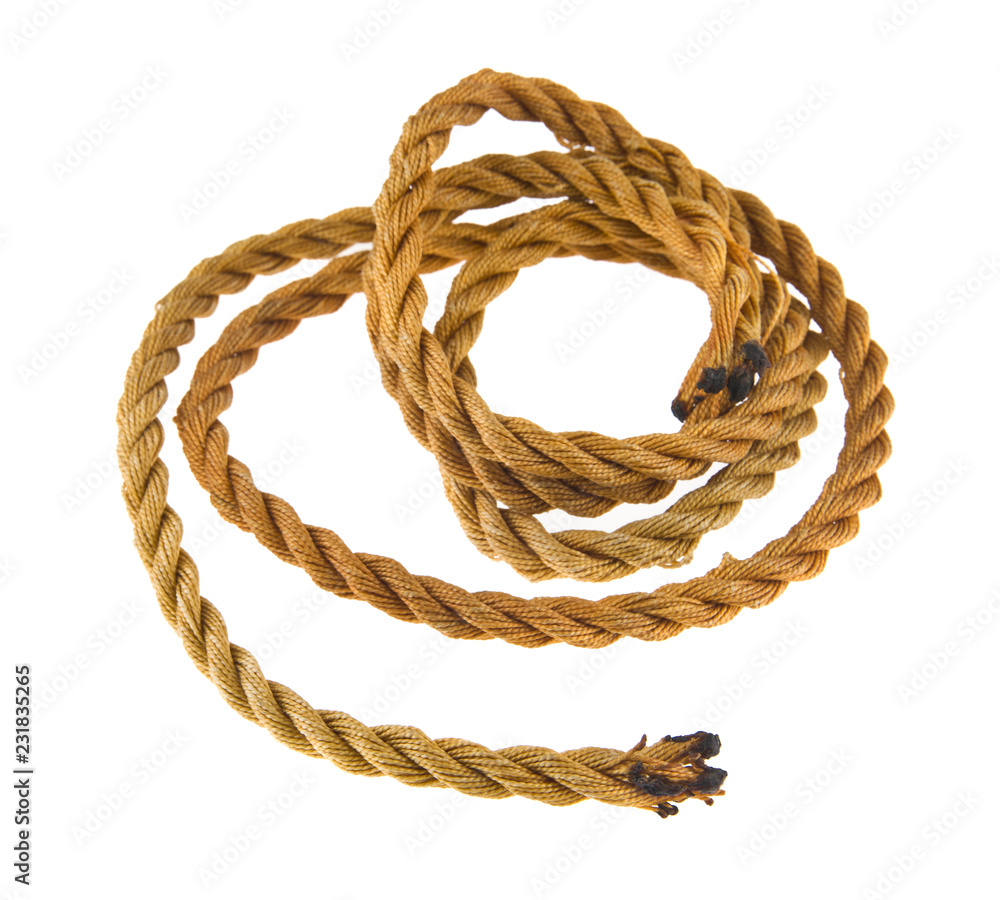 rope isolated on white background rope isolated on white background