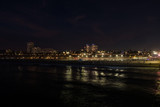night view of Santa Monica