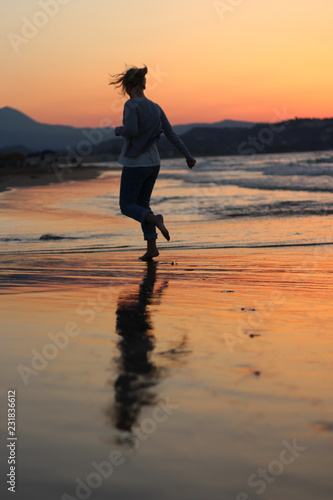 Sonnenuntergang Strand