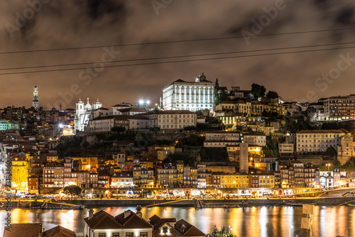 Porto Panorama bei Nacht - Stadtpanorama bei Nacht