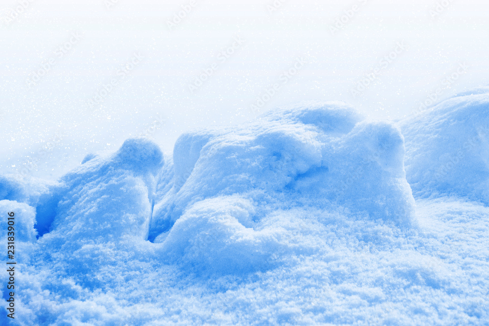 Background. Winter landscape. The texture of the snow Background. Winter landscape. The texture of the snow