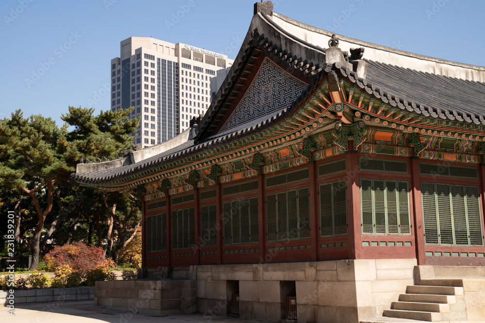 Fototapeta premium Temples in Seoul