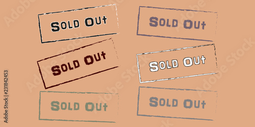 sold out. stamp. red round grunge vintage sold out sign. sold out red square grunge stamp on white. sold out stamp. sold out. sold out sign