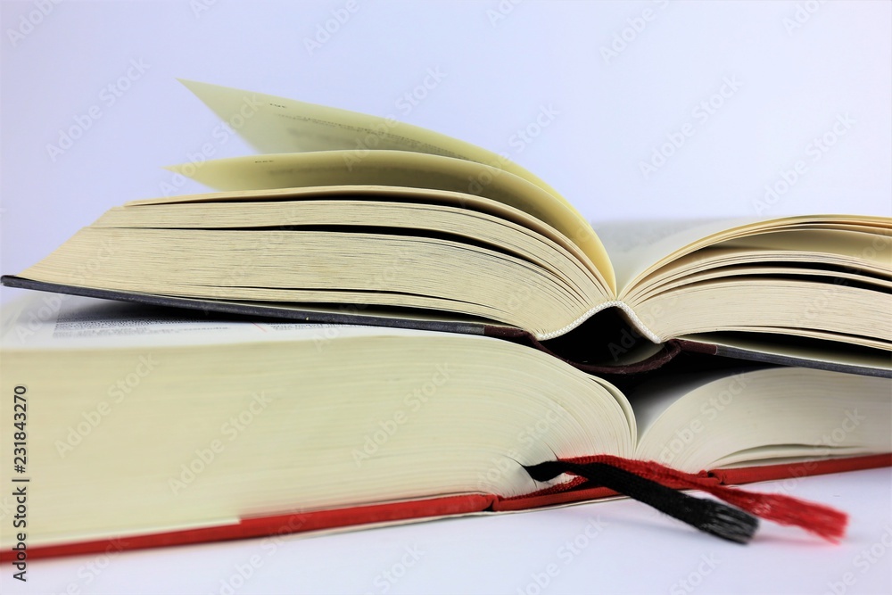 Naklejka premium An Image of a book, libary