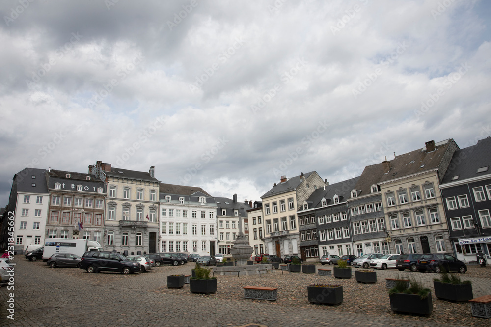 place St-Remacle in Stavelot, Belgium