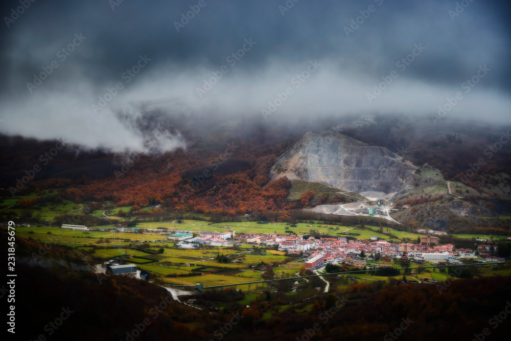 Fototapeta premium Olazagutia, Navarre, Spain, Europe