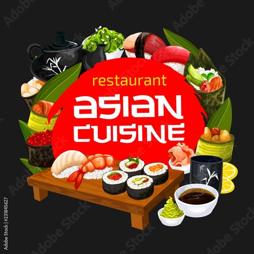 Japanese cuisine sushi restaurant menu