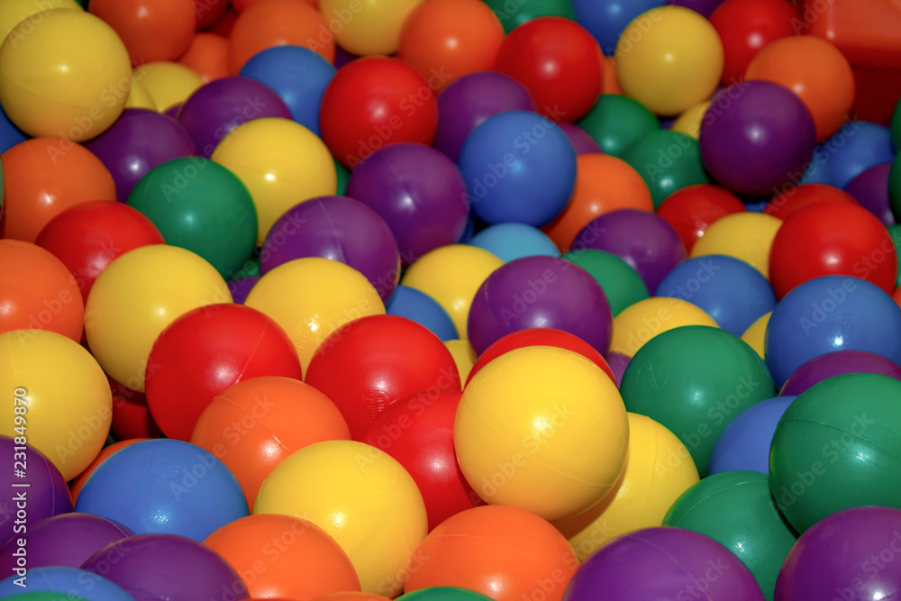 Multi colored balls - pattern Multi colored balls - pattern