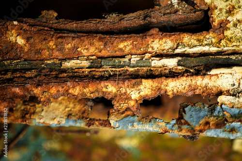 Background with rust  metal corrosion