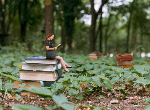 In the world of books