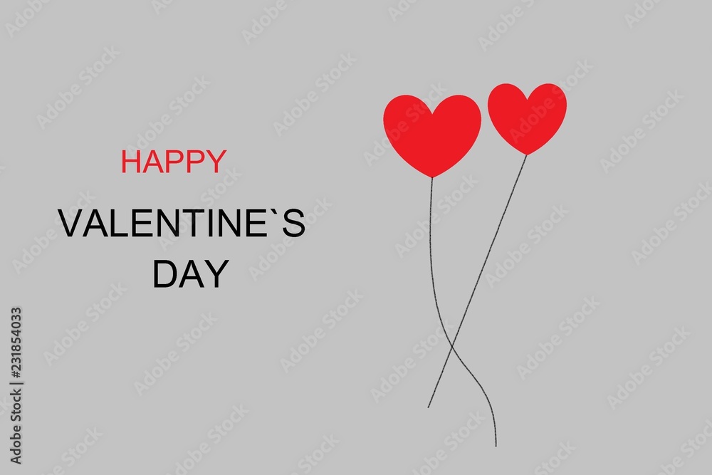 Happy Valentine's Day, Valentine's Day, love, hearts, beauty, greeting card, background